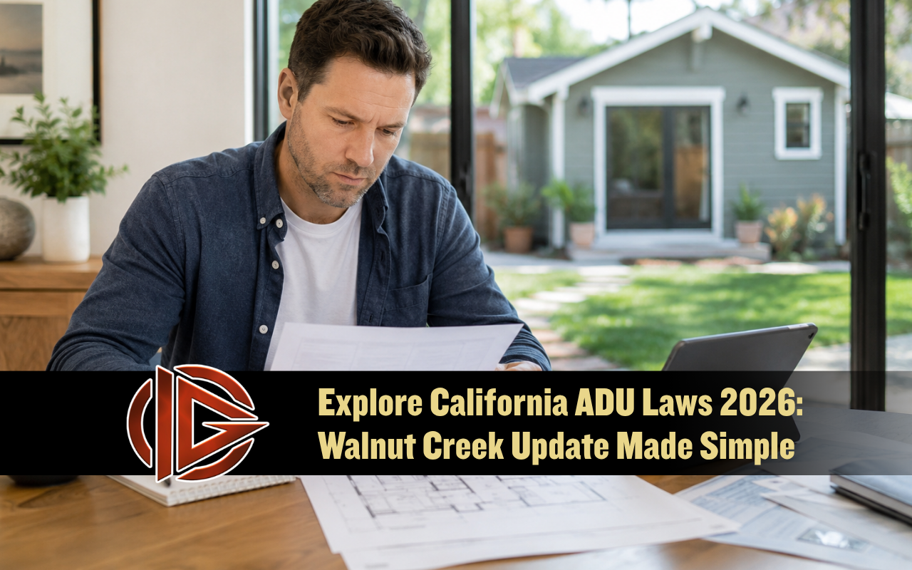 Homeowner reviewing California ADU laws 2026 Walnut Creek update