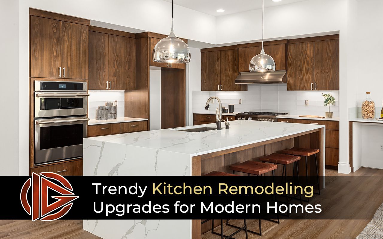Durable quartz countertops in a modern kitchen
