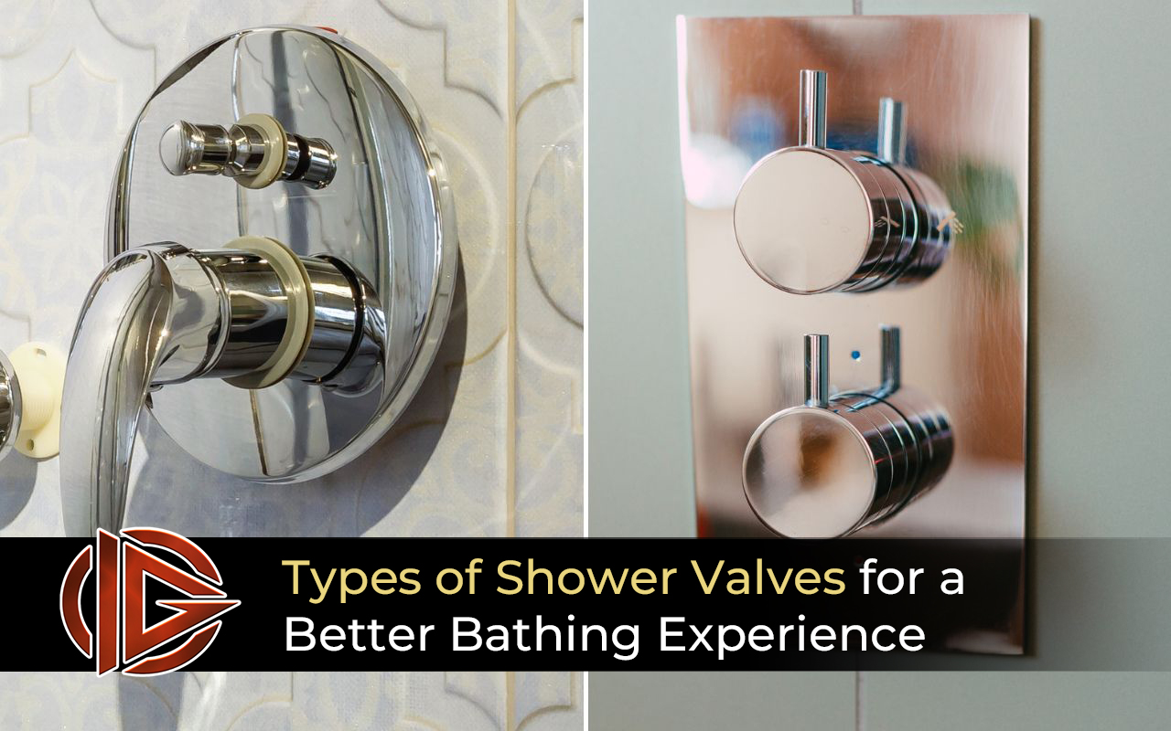 Comparison of thermostatic and pressure balance shower valves