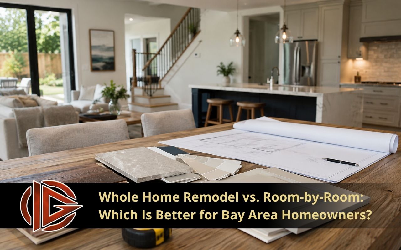 Bay Area home interior comparing whole home remodel vs room by room planning