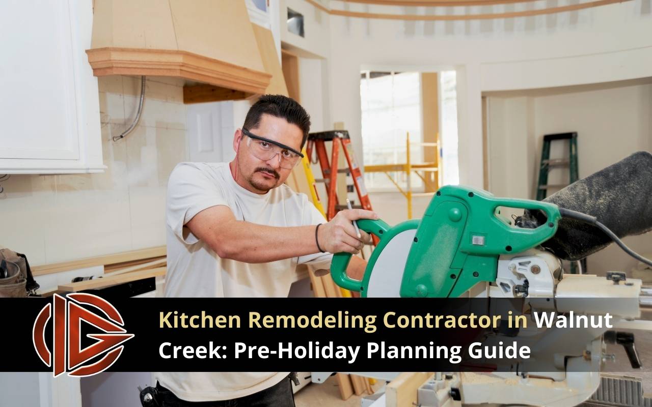 Modern kitchen layout designed by a kitchen remodeling contractor Walnut Creek