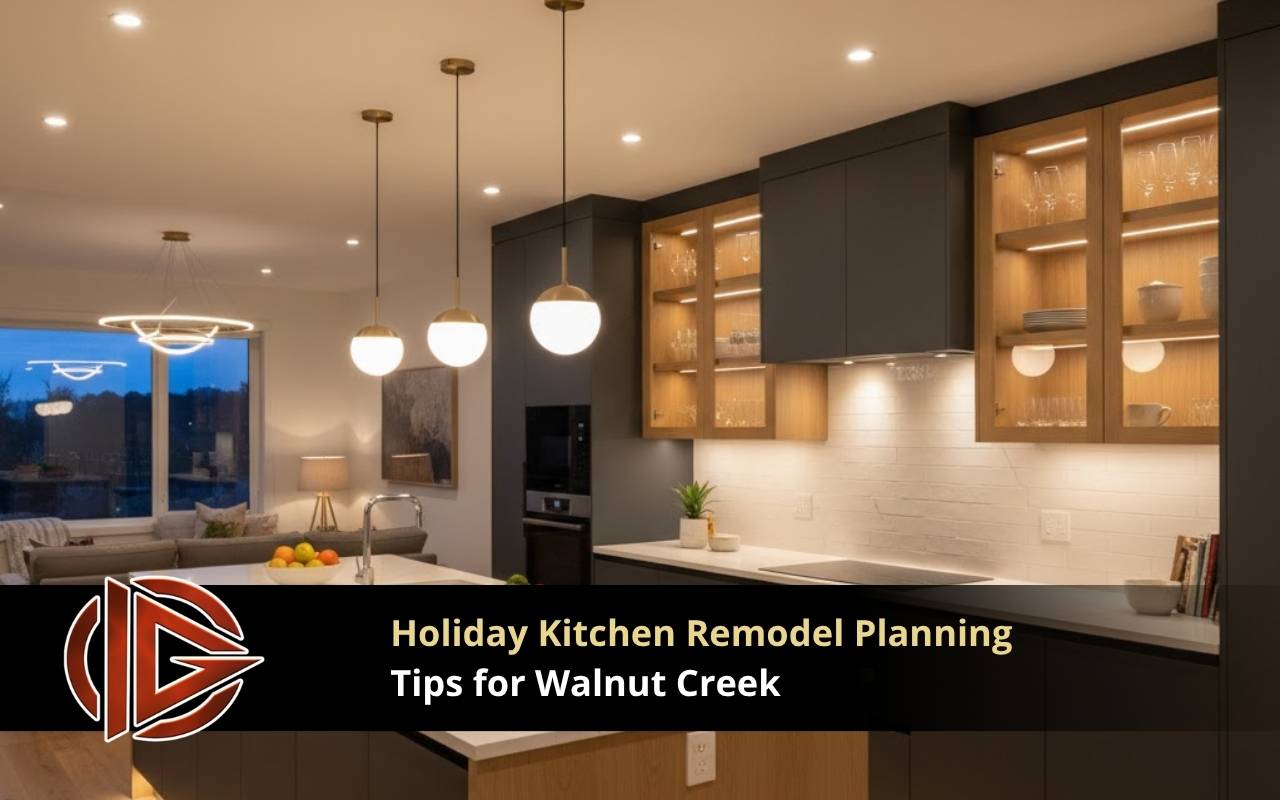 Holiday kitchen remodel planning with efficient cooking and prep zones