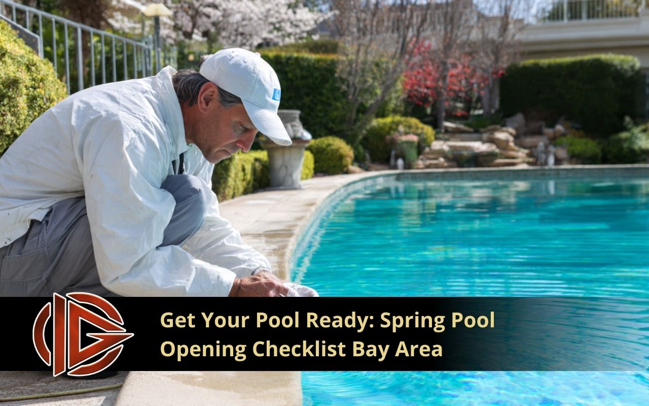 pring pool startup checklist Bay Area water test kit checking pH and chlorine