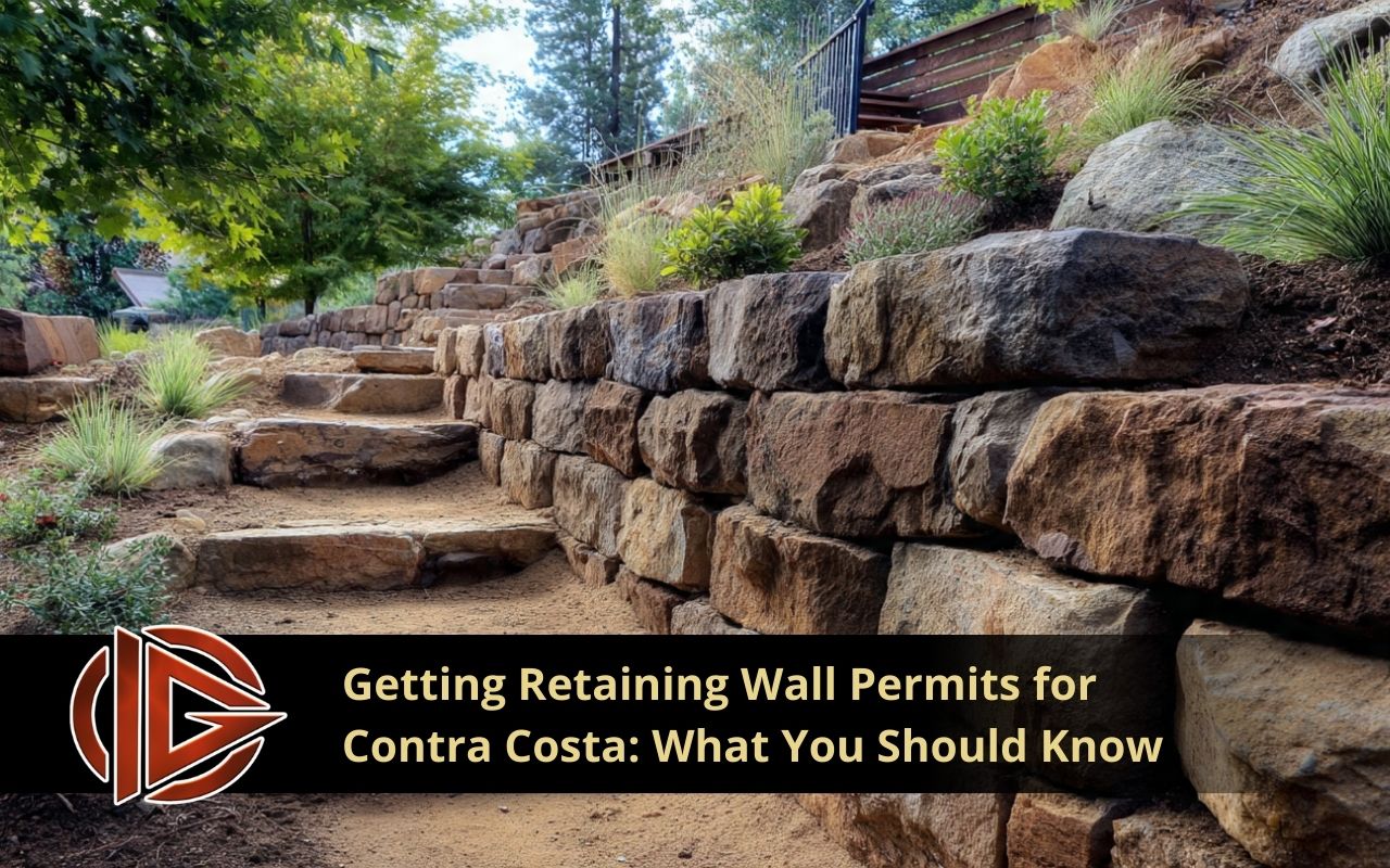 Final retaining wall inspection in Contra Costa after approval and proper drainage setup