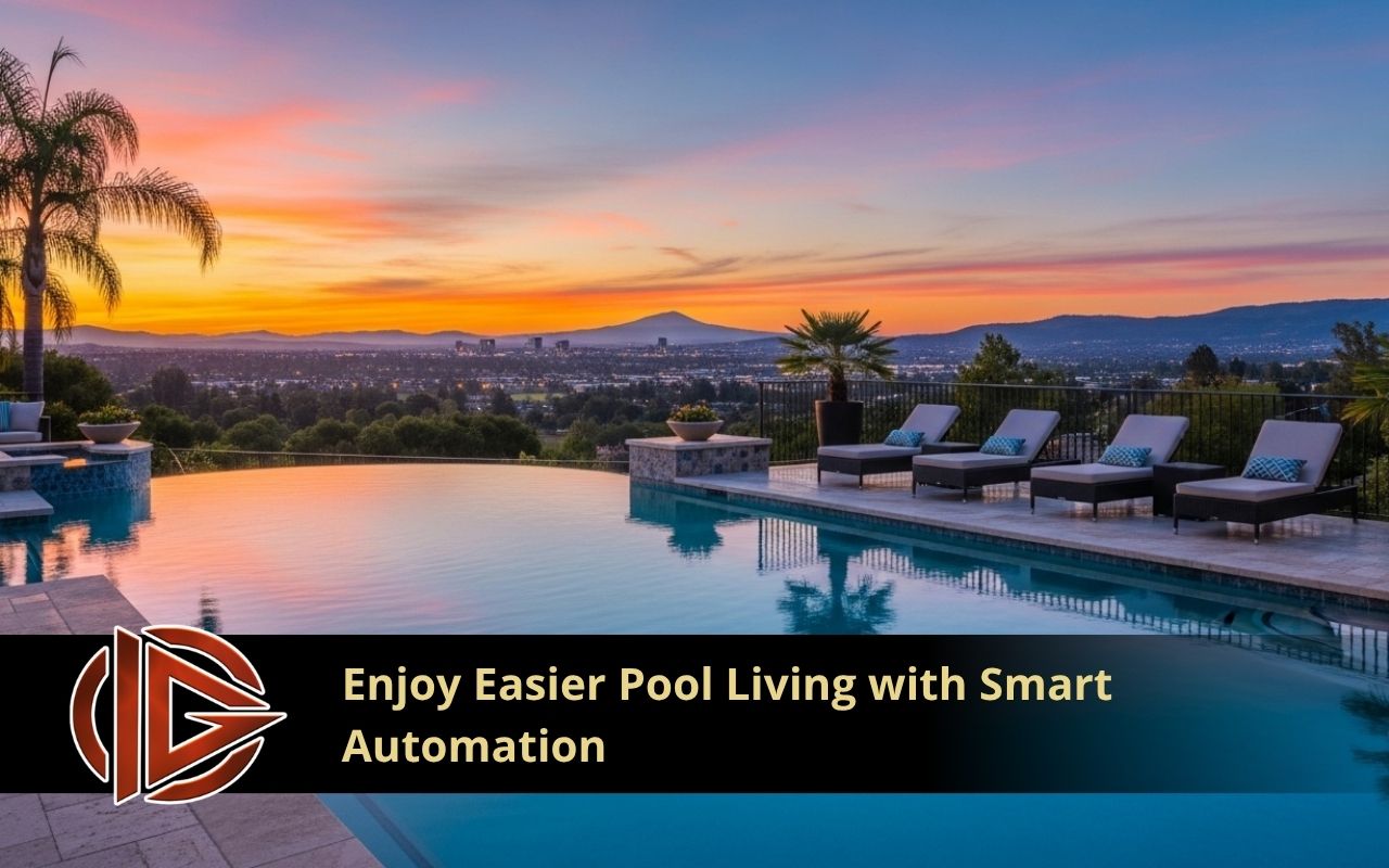 pool automation systems in walnut creek with smart control panel